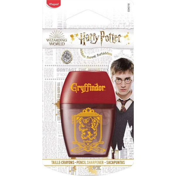 Hållare för blyertspennor - MAPED - HARRY POTTER - 1 hål - Ergonomisk design - Praktisk behållare