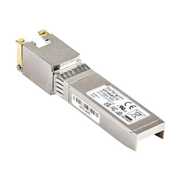 SFP+ RJ45-adapter - STARTECH - 10GBASE-T - Kompatibel med Cisco - Hot-swappable - 10 Gigabit Ethernet
