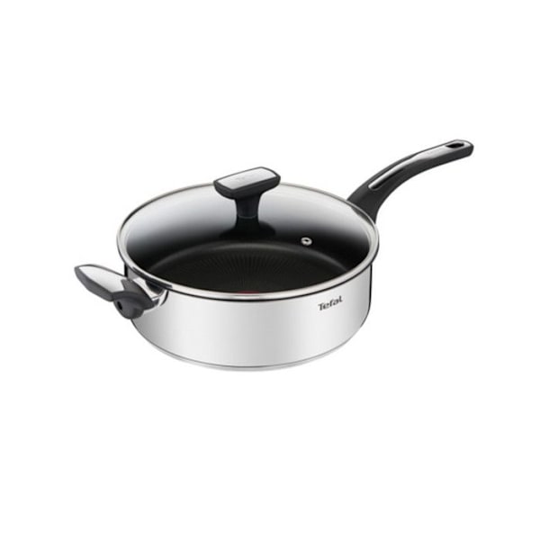 Tefal Sauterande inox 26cm med lock - e3003304 pengar
