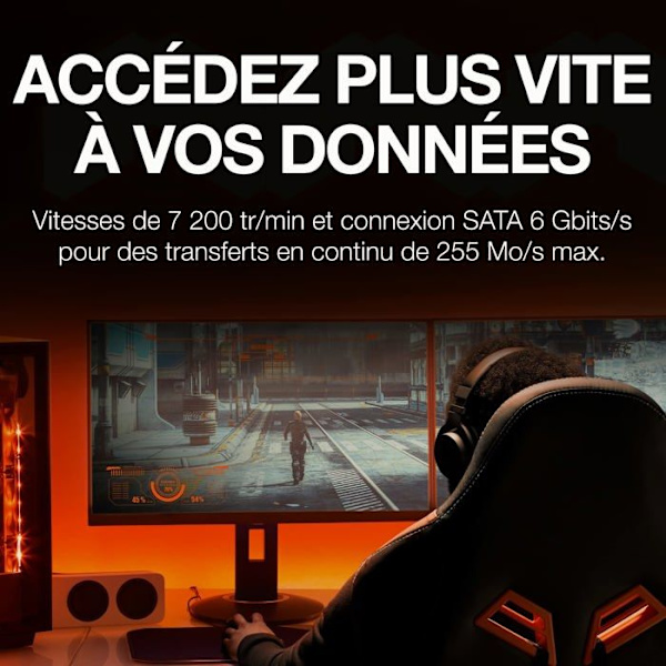 Seagate intern hårddisk - ST4000DXZ05