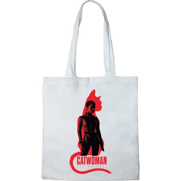 Shoppingväska - Dc comics tote bag - BWTHEBABB003 - TOTE BAG CAT WOMAN>>, REFERENS: , VIT, 38 X 42 CM