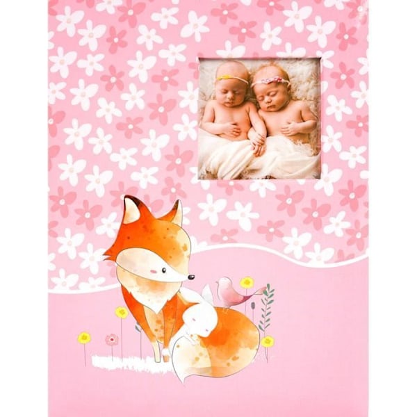 Album foto fickor baby fox 2 rosa