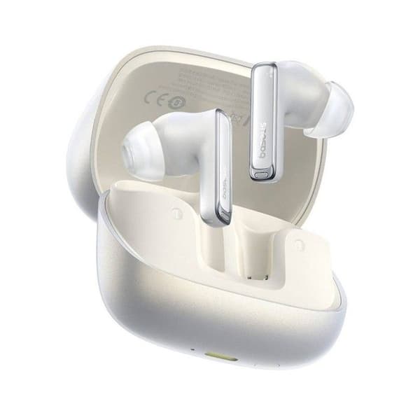 Bluetooth-hörlurar - BASEUS - Bowie M2s Ultra - ANC 52 dB - Bluetooth 5.4 - Vit Vit