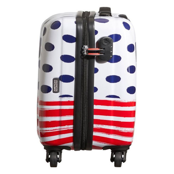 Resväska - American Tourister - Disney Legends Spinner 65 - Flerfärgad - 62,5 L - 4 rullar flerfärgad, blå, svart, vit