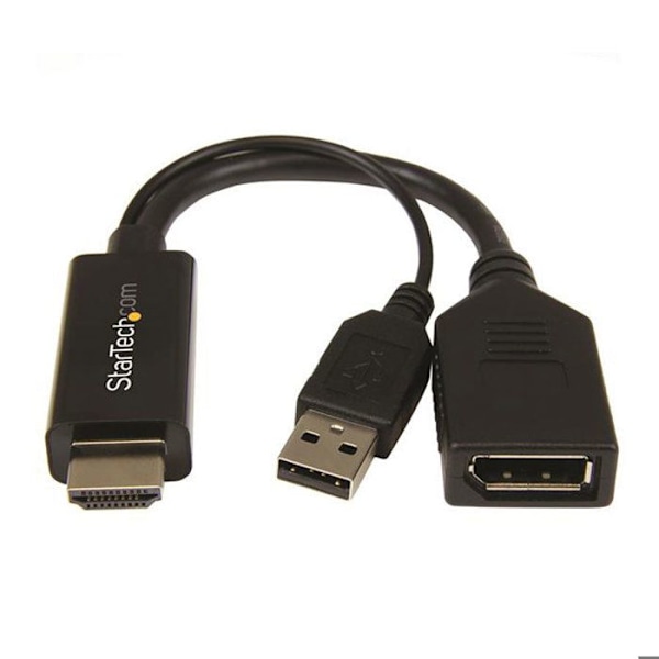 STARTECH.COM 4K HDMI till DisplayPort-adapter - USB-driven