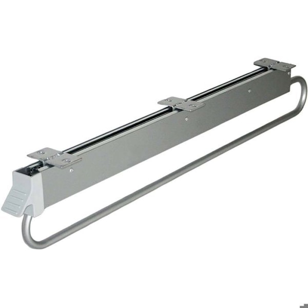 Utdragbart klädställ - EMUCA - Själv - 800mm - Stål och plast - Metallic grå Metallisk grå