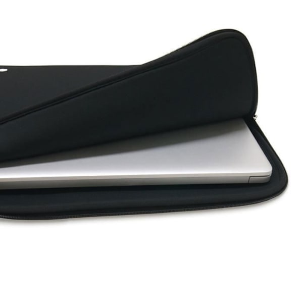 Laptopväska - WAYTEX - Universell - Mjuk neopren - 17,3 tum - Svart Svart