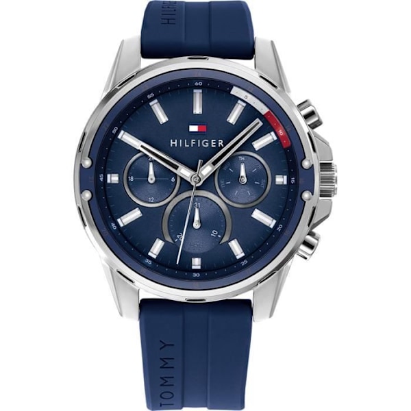 Klocka - Tommy Hilfiger - 1791791 - Kvarts - Gummi - Sport Blå