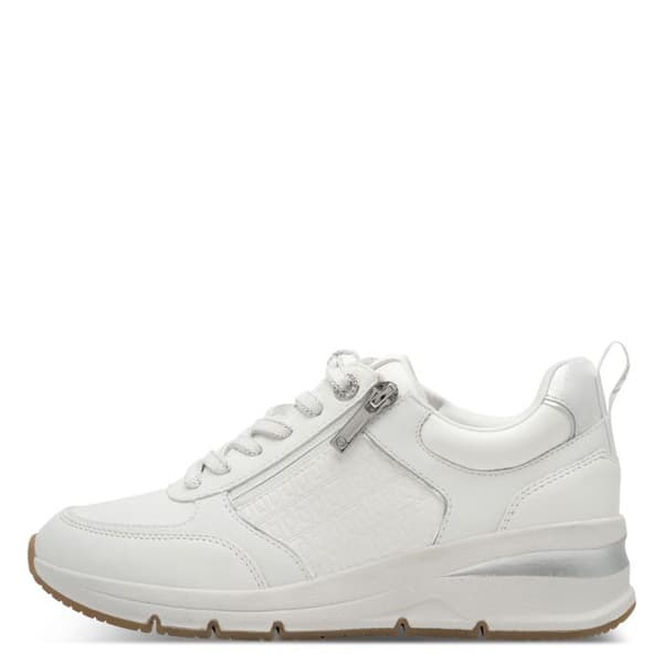 Korgar dam Tamaris vit/silver 35
