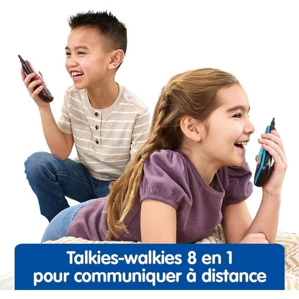 Set med 2 Walkie Talkies Vtech Kidi Explorer röd och blå röd och blå