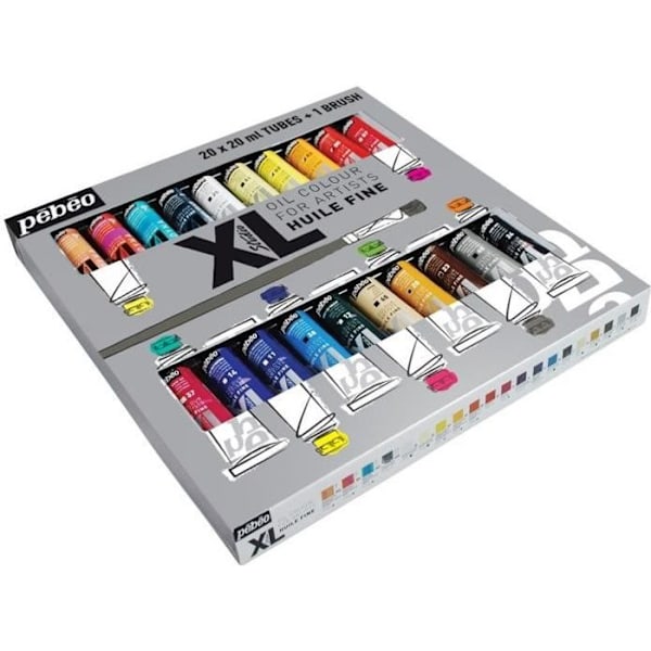 PEBEO Finolja XL 20 tuber 20 ml Flerfärgad