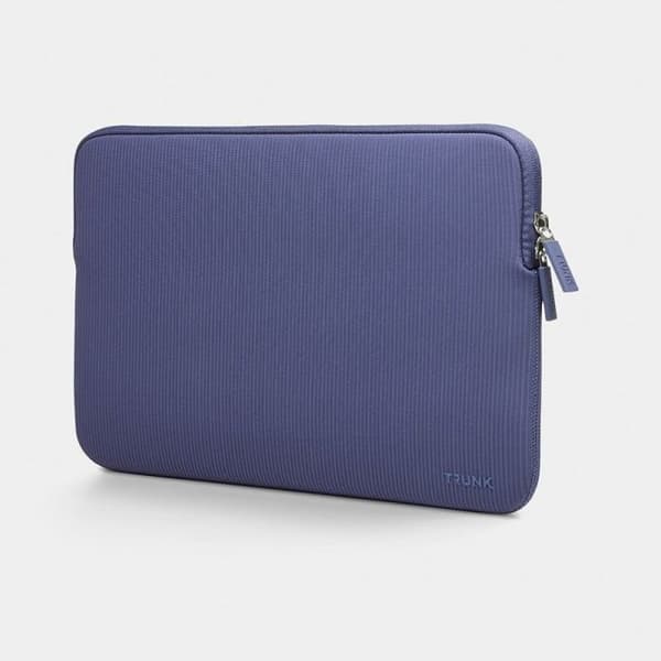 Skyddsfodral - TRUNK - MacBook Pro 14 - Ribbad sammet - Blåbär - Kompatibel med MacBook 14 blåbär