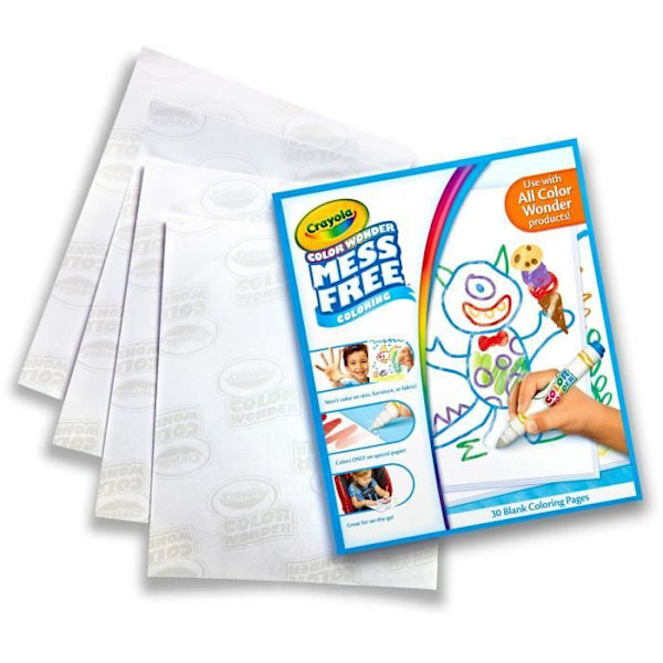 Color Wonder tom sida refill - Crayola - För magisk färgning Flerfärgad
