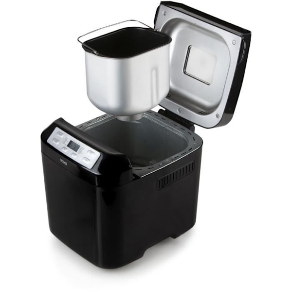 Automatisk brödmaskin - DOMO - B3974 - 550 W - 12 program - LCD-skärm Svart