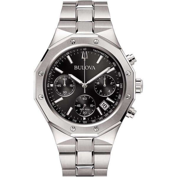 Klocka - Silverstålle - Bulova - 96B410 Silver Stål