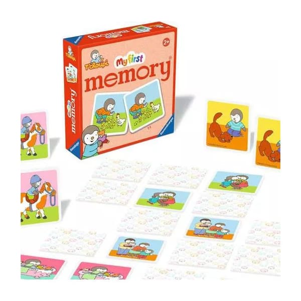 Sällskapsspel - bräspel. Ravensburger - Mitt Första Memory T'choupi Ravensburger