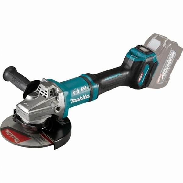 Meuleuse 180 mm 40V Bluetooth - MAKITA - utan batteri, ingen laddare - låda - GA037GZ