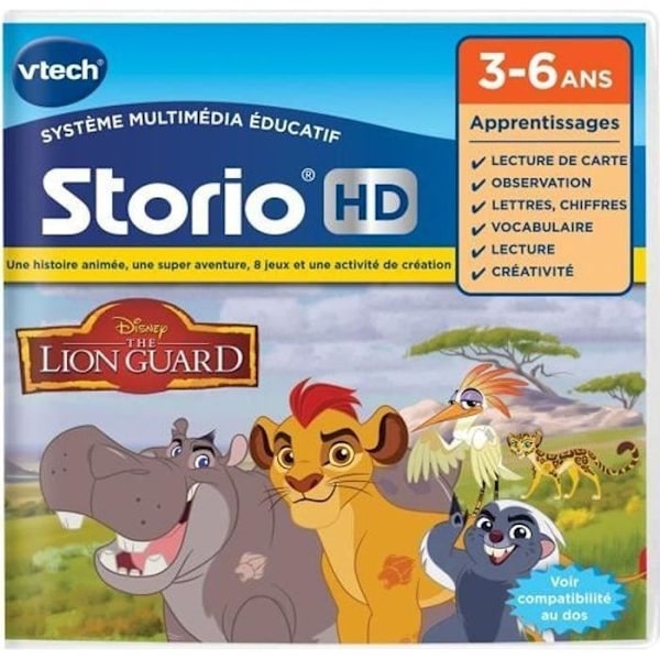 VTECH - Storio Educational Game - Lejonvakten Lejonkungen