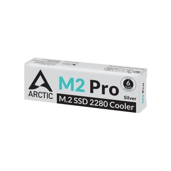 Kylfläns M.2 SSD Arctic M2 Pro Silver