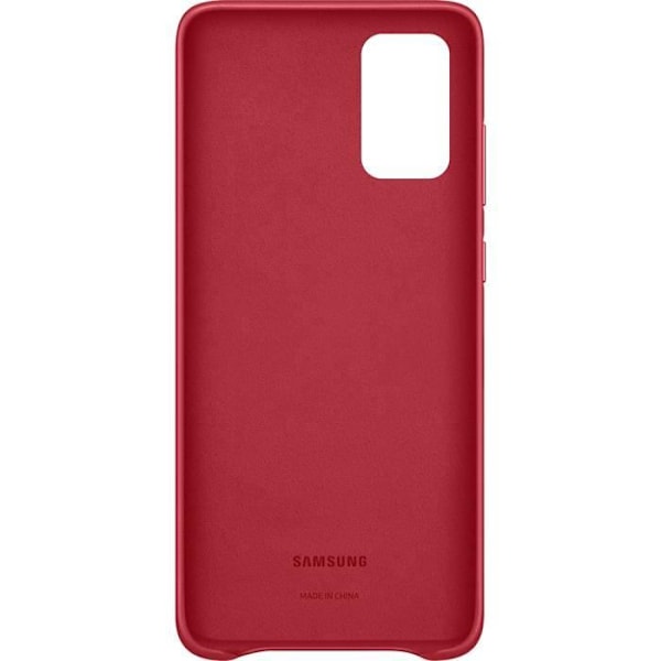 Samsung hårt ska i rött läder för Galaxy S20+