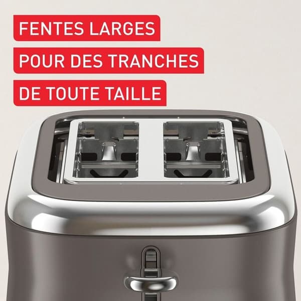 Tefal brödrost 2 skivor Collection TT720EE0 Grå