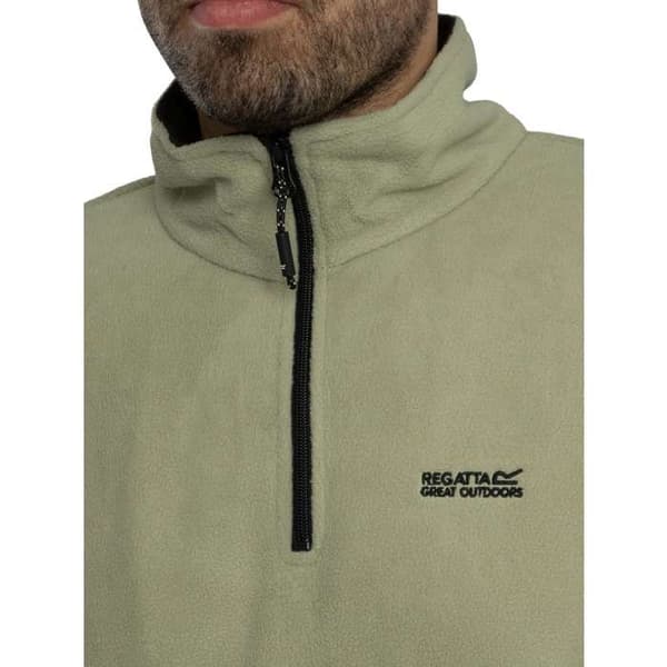 Sweat Zippé I Molleton Thompson - Regatta Grön XL