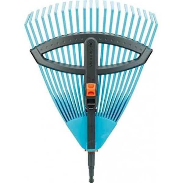 Combisystem® GARDENA justerbar gräskvast - Förstärkt plast - 22 tänder - Gräskratta - 25 års garanti