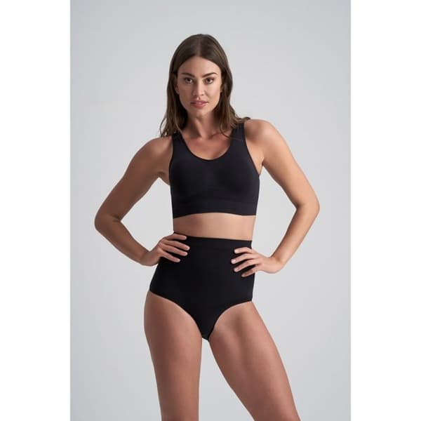 Culotte dam Bye Bra Soft Touch Seamless svart XL