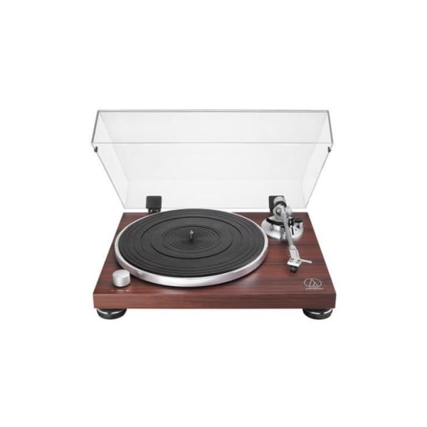 Vinyl skivspelare - Audio-Technica - AT-LPW50BTRW - Bluetooth - Rosewood - Helt manuell Rosenträ