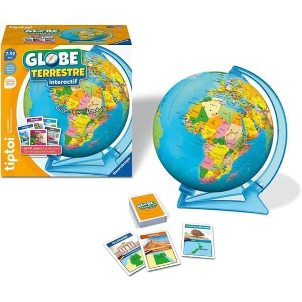tiptoi® Interactive globe, 00000191, 7 år, Ravensburger Flerfärgad