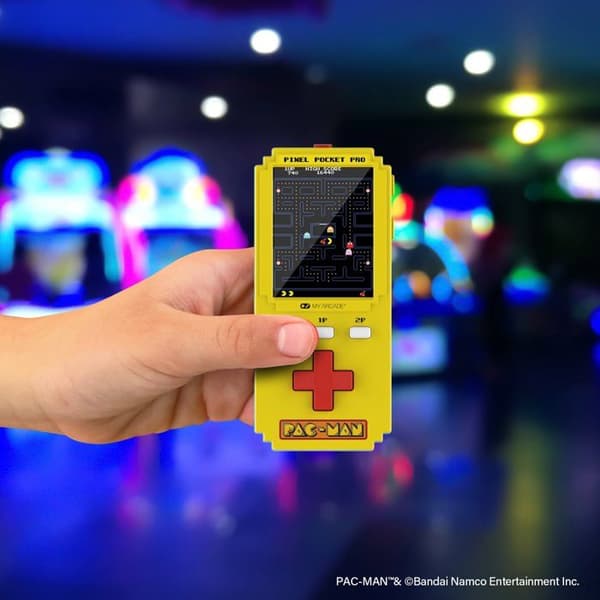 Min Arcade Pixel Pocket Pro Pac-Man Unik färg (Pac‑Man-tema)