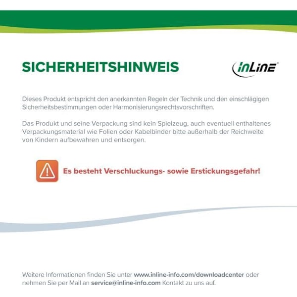 Nätverkskabelrulle - INLINE - Cat.6A - S/FTP - 80 m - 1000 MHz