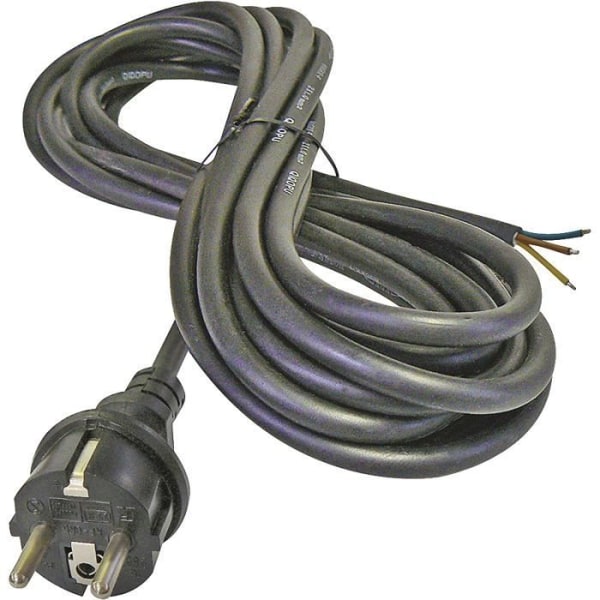 eMOS Flexo MMI gu-kabel - 3 x 2 5 mm - Svart - 3 m SY - 11