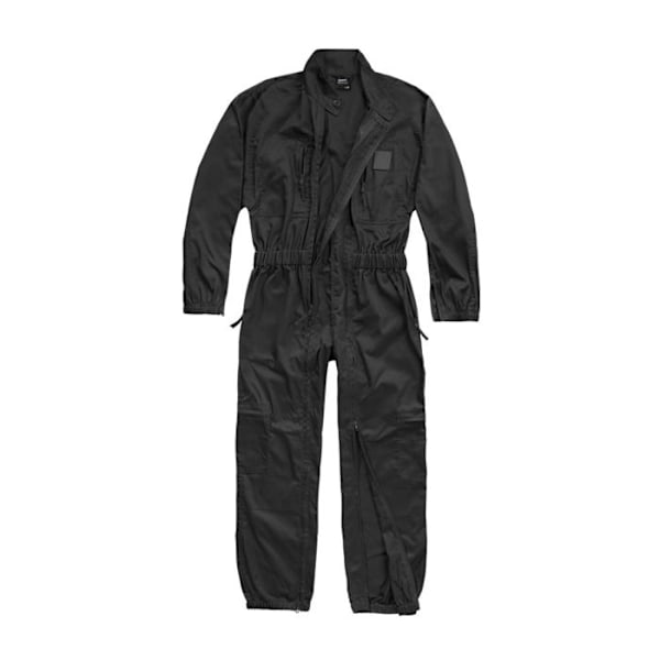 Flygdräkt - Brandit - Svart - Unisex - Vuxen - Mångsidig för arbete och fritid svart S