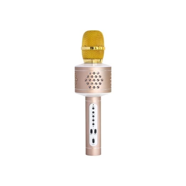 Technaxx MusicMan Karaoke Microphone PRO BT-X35 Mikrofon silver, guld