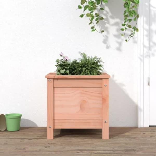 vidaXL Planteringskärl 40x40x39 cm Douglas massivt trä 825252
