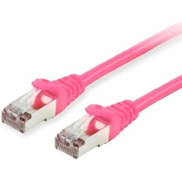 Patchkabel Cat.6 S/FTP - EQUIP - 615581 - 0,15 m - Rosa - EMI/RFI-skydd