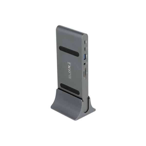 USB Type-C DP 1.4 Triple Screen 4K Dockningsstation - DELOCK - Grå