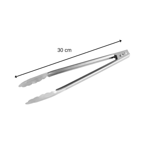 Rostfri multifunktionstång 30 cm Fackelmann ref. 41122 Grå