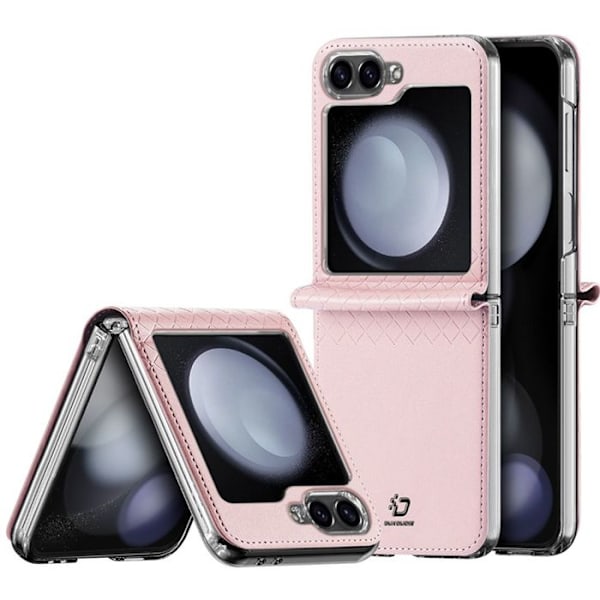 Skyddsskal - DUX DUCIS - Galaxy Z Flip6 - Rosa - Semi-hårt - Blankt Rosa