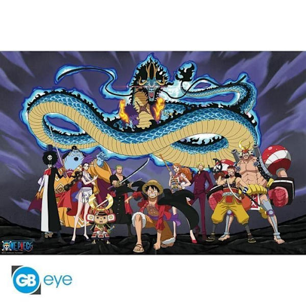 Posters-Poster - One Piece - The Crew Against Kaido - Rullfilmad (915x61)
