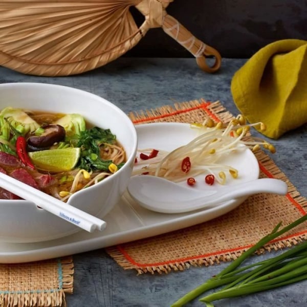 Villeroy - Boch Soup Passion Asian Soupskedar, set om 2, Premium Porslin, Vit - 1041737535