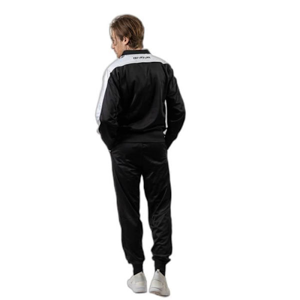 Träningsdräkt - Givova - Roma - Svart/Vit - 100% Polyester - Storlek 3XL Svart vit S