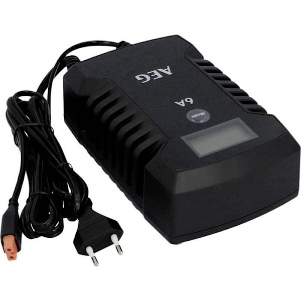 Laddare - AEG - LD6 10617 - 6 V - 12 V - 3 A - 6 A - 1 st.