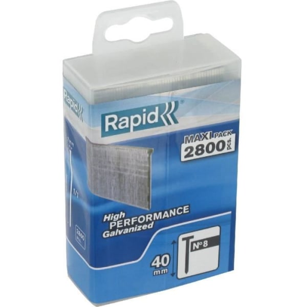 RAPID 2800 tips n ° 8 Rapid Agraf 40mm