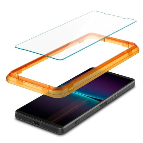 Härdat glas - SPIGEN - Align Master - Förpackning med 2 - Transparent - Sony Xperia 1 VI Transparent