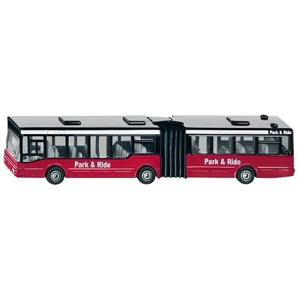 Skalmodell - Röd ledad RATP-buss