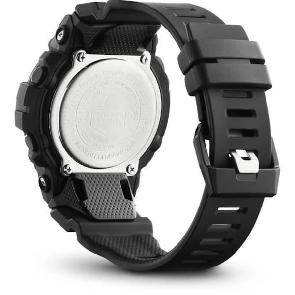 Klocka - CASIO - G-Shock G-SQUAD - Man - Svart - Bluetooth® Smart - Stötmotståndskraft Svart