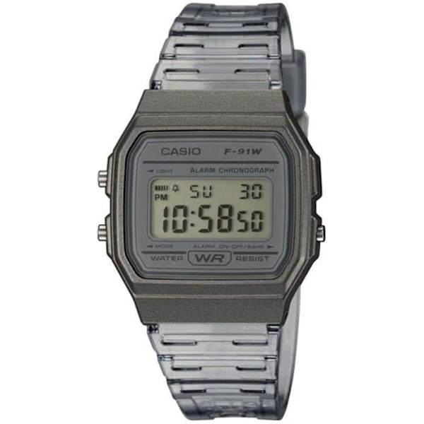 CASIO Collection Watch F-91WS-8EF krono, larm, automatisk kalender.