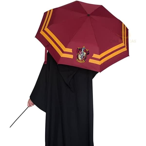 Paraply - CINEREPLICAS - Gryffindor - Automatisk Öppning - Fällbar - 112 cm